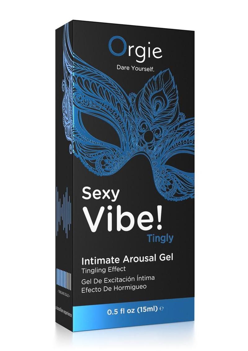 Its A Sexy Vibe Blue- Intimate Arousal Gel Non-Flavored MEDIUM TINGLE