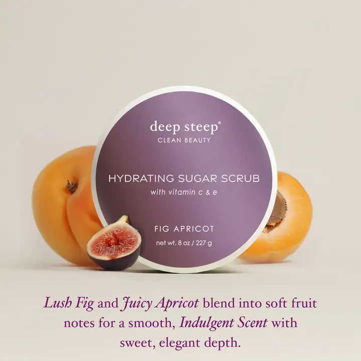 Deep Steep's Clean Beauty - Hydrating Sugar Scrub