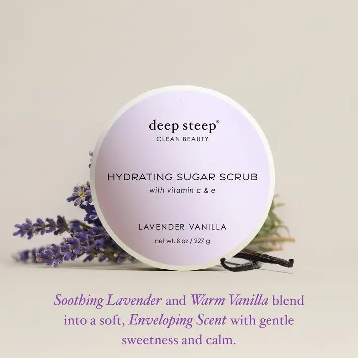 Deep Steep's Clean Beauty - Hydrating Sugar Scrub