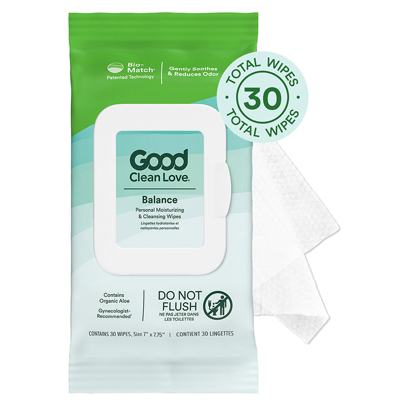 Good Clean Love -Balance Wipes 30ct