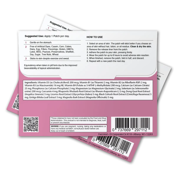 Menopause Relief Patch by PatchAid