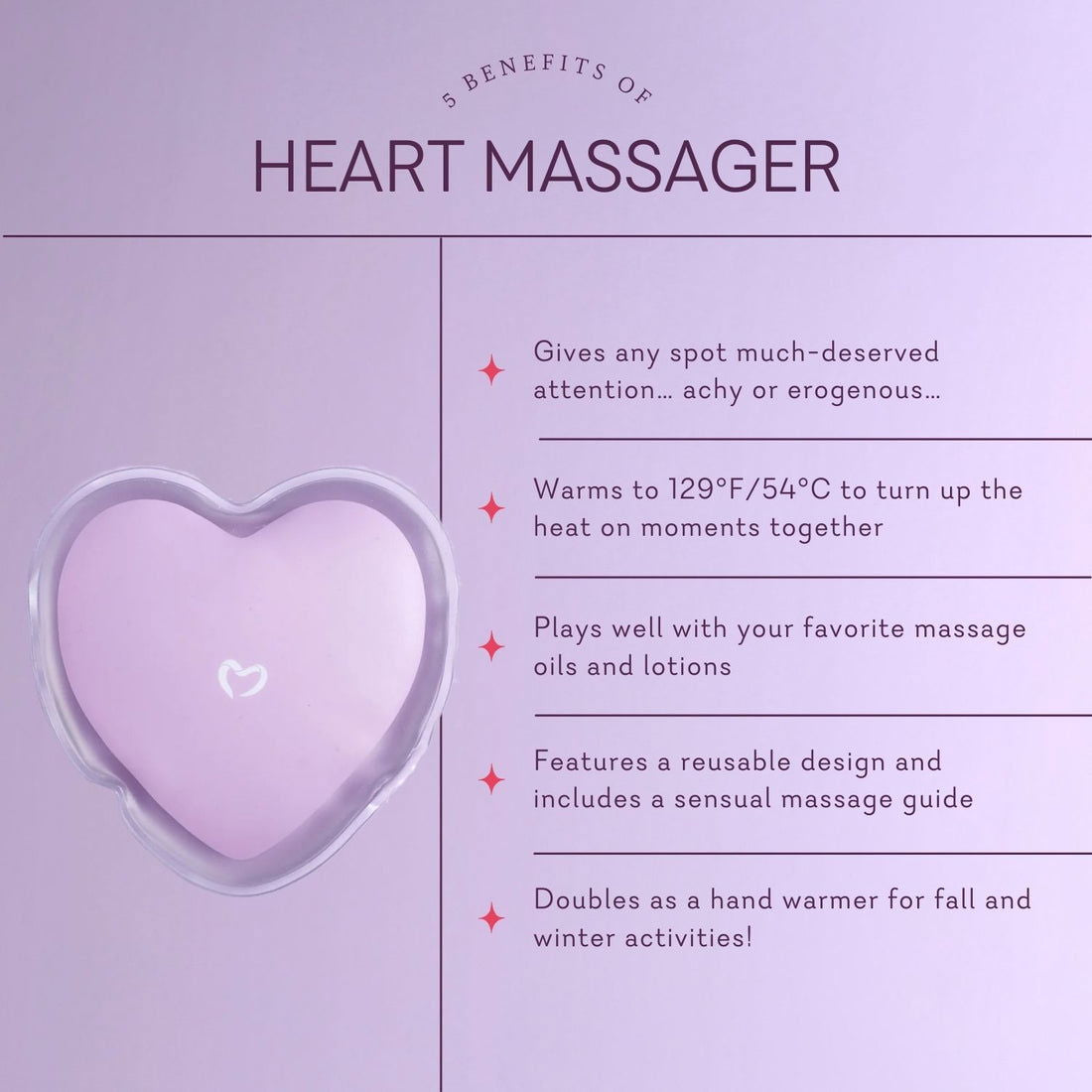 Reusable Heart Heating Pad_Flow + Glow
