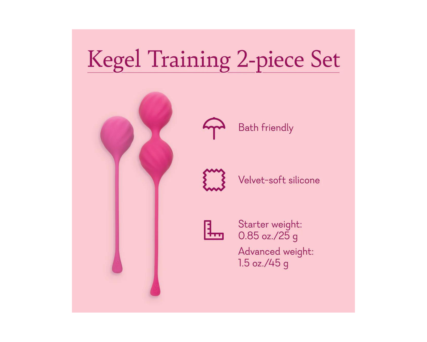 Kegel 2 Pc Training Set