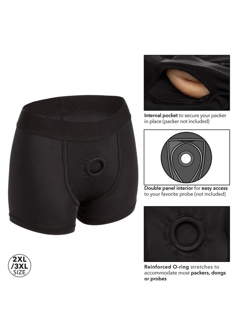 Boundless Boxer Brief Harness -Black