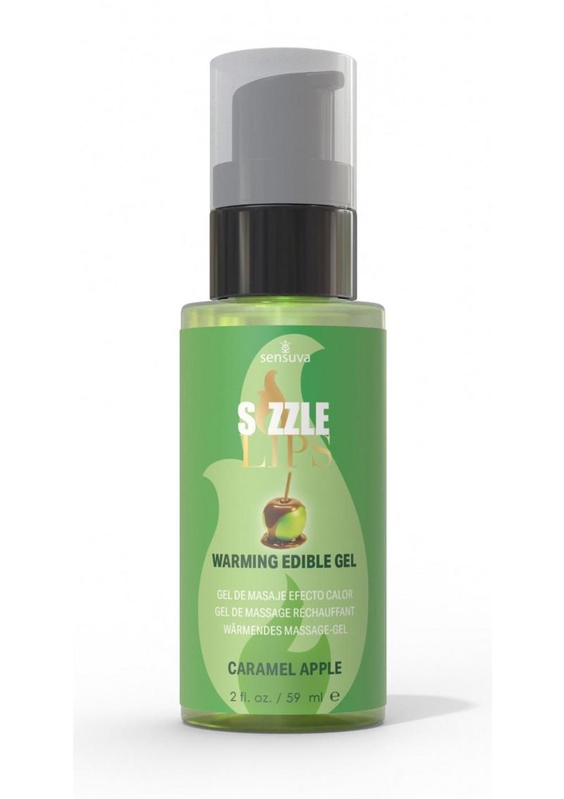 Sizzle Lips Warming Edible Gel -6 Flavor Options