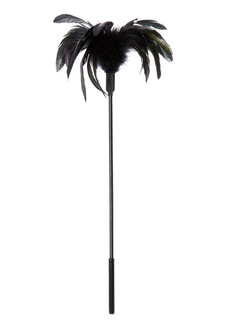 Starburst Feather Tickler- Black