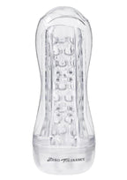Friends With Benefits Beaded Stroker with Vibrating C-Ring - Clear