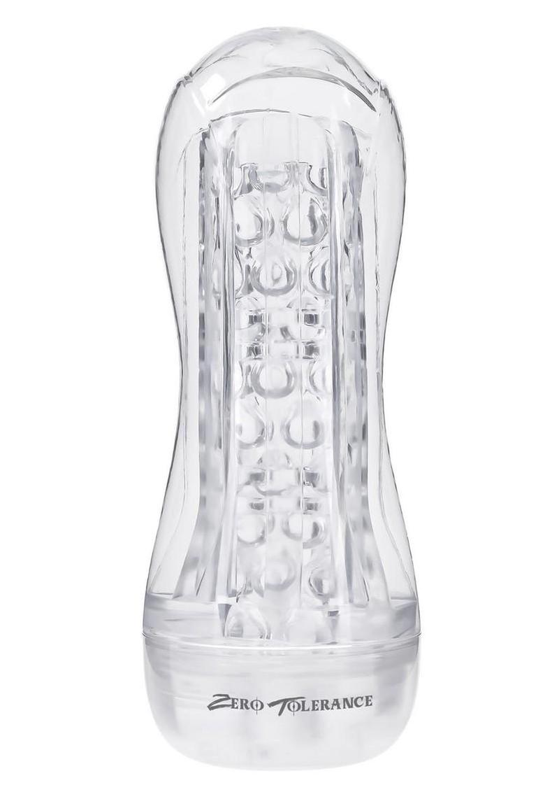 Friends With Benefits Beaded Stroker with Vibrating C-Ring - Clear