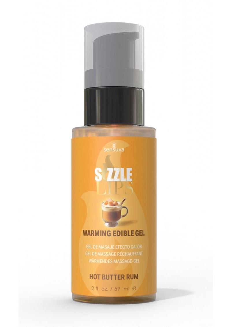Sizzle Lips Warming Edible Gel -6 Flavor Options