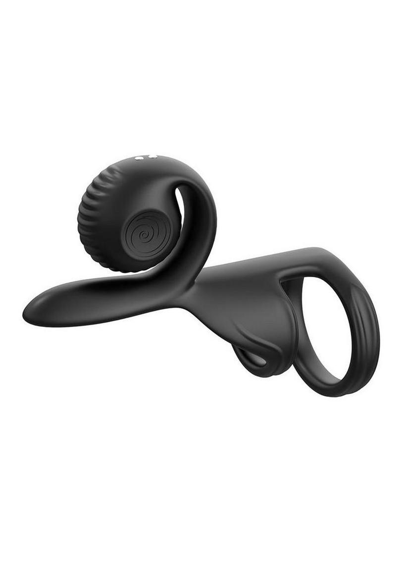 SVibe Snail Jovi Couples Ring Black