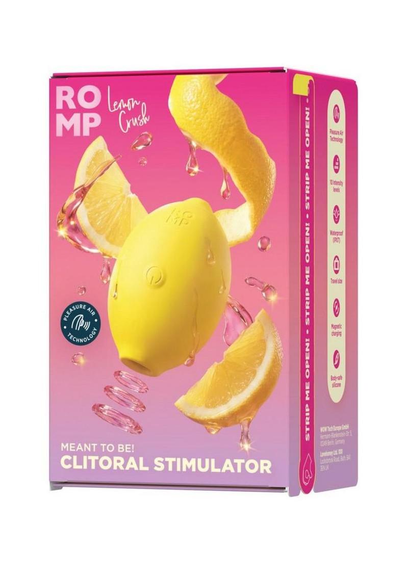 Lemon Crush - Clitoral Stimulator with Pleasure Air
