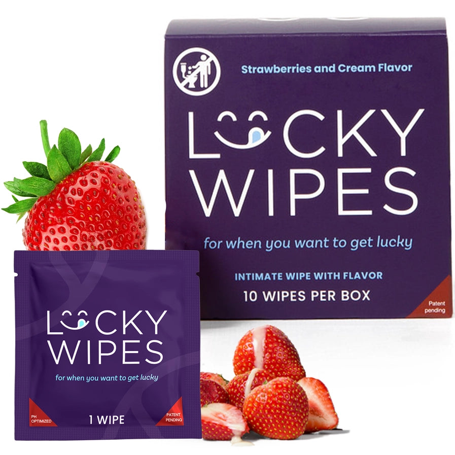 Lucky Wipes -Flavored Wipes for Men