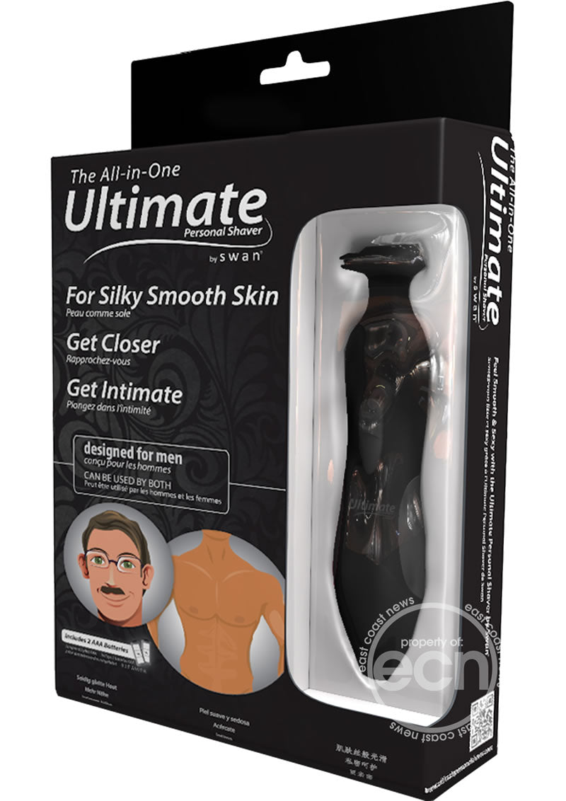 The All In One Ultimate Personal Shaver Kit For Men - Black