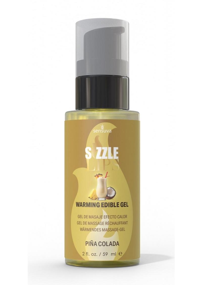 Sizzle Lips Warming Edible Gel -6 Flavor Options