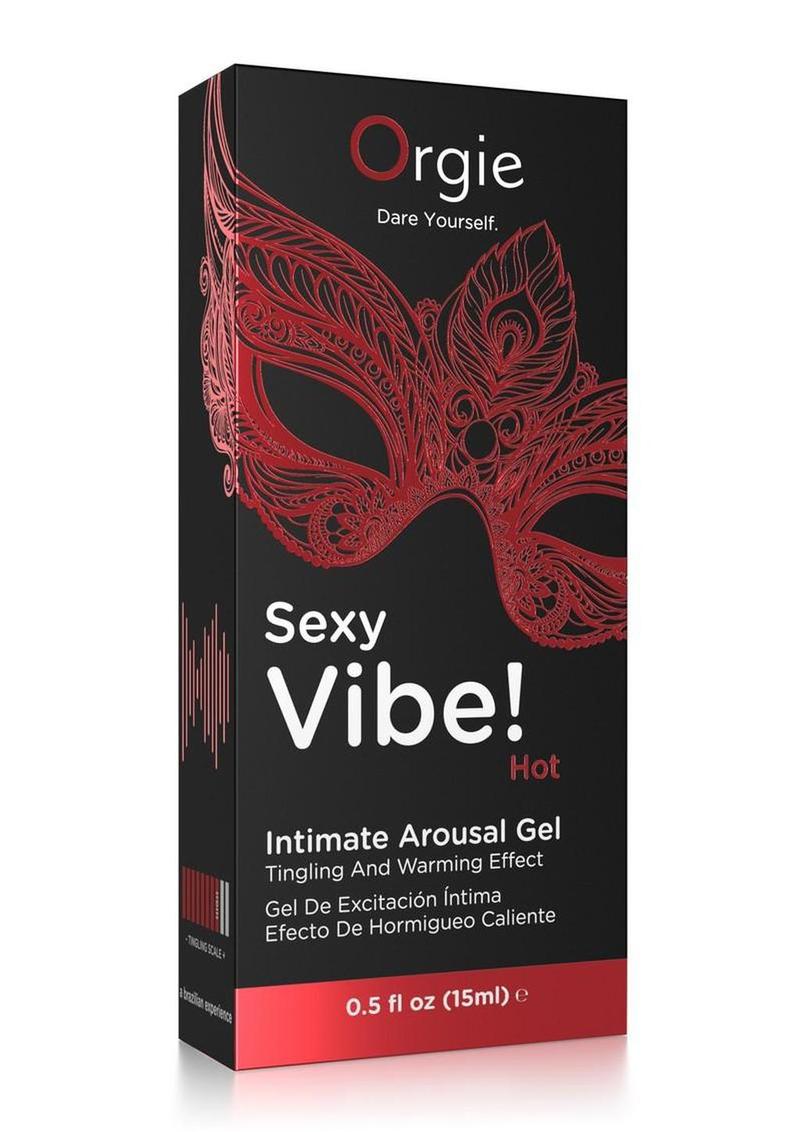 Its A Sexy Vibe Red - Intimate Arousal Gel Non-Flavored HIGH TINGLE