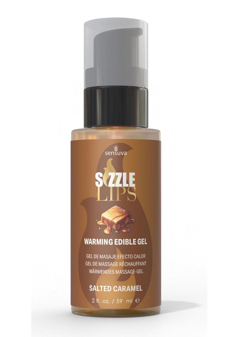 Sizzle Lips Warming Edible Gel -6 Flavor Options