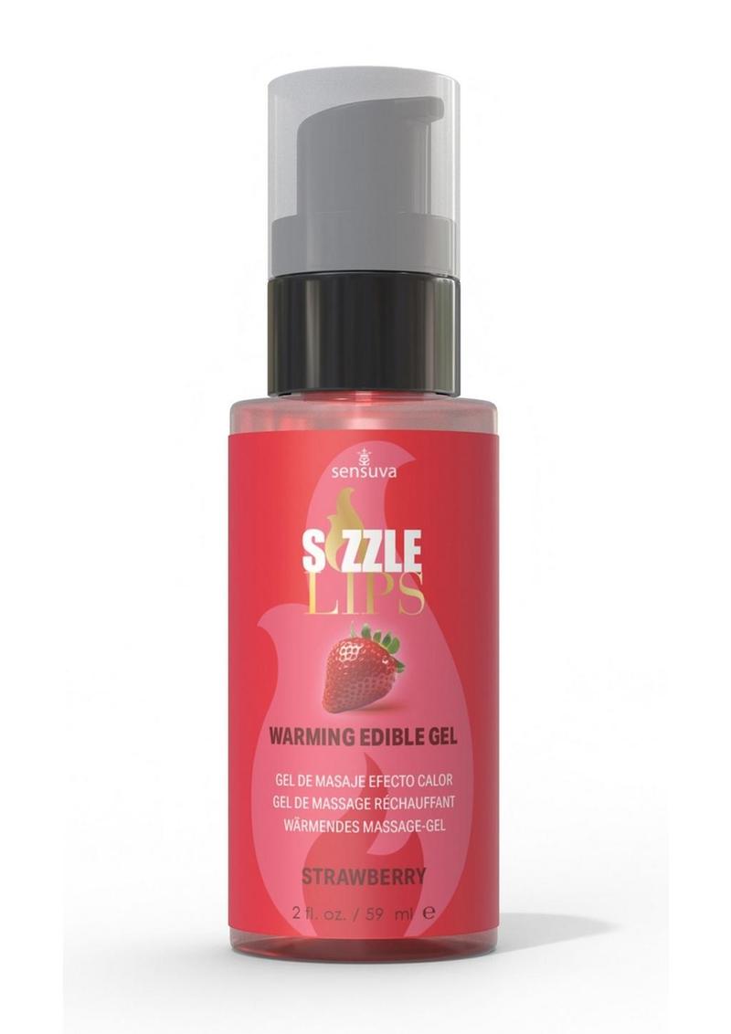 Sizzle Lips Warming Edible Gel -6 Flavor Options