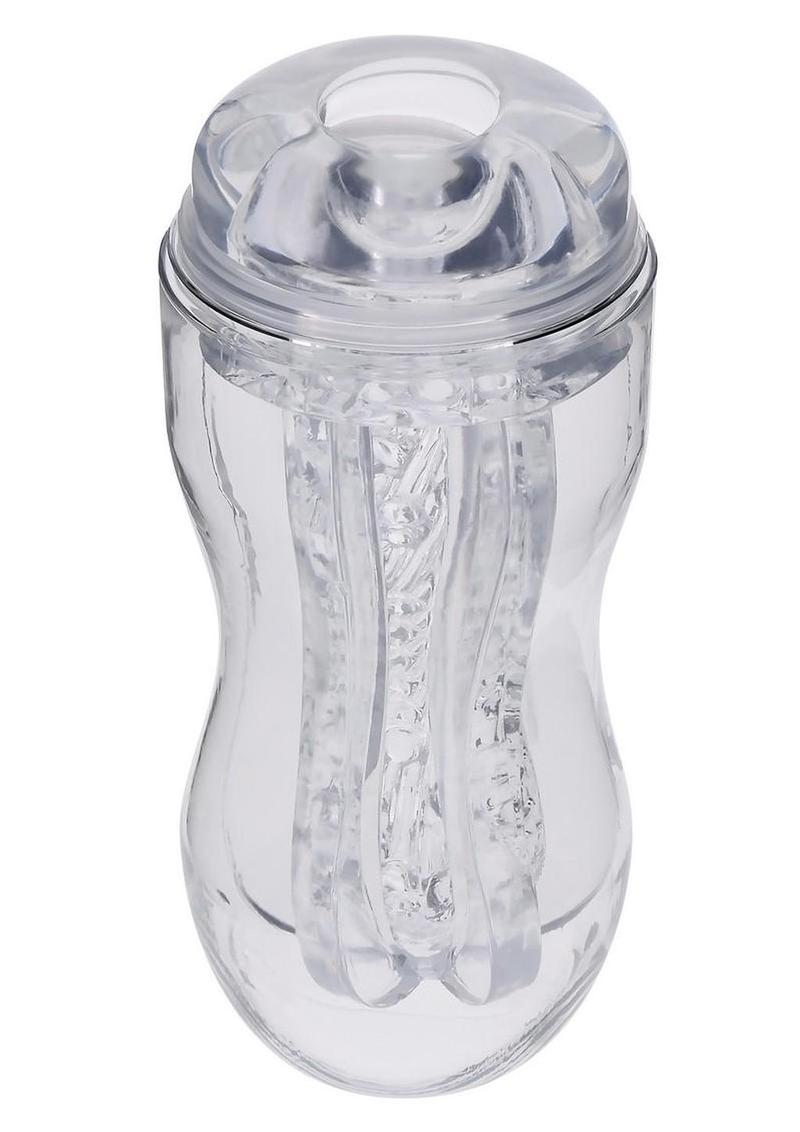 Stroke of Luck Masturbator with Vibrating C-Ring