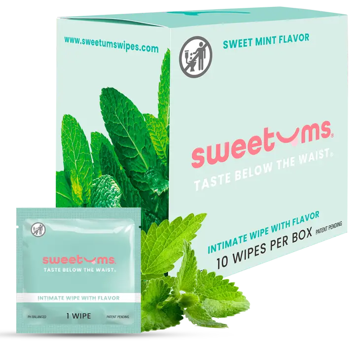 Sweetums-Flavored Wipes For Women