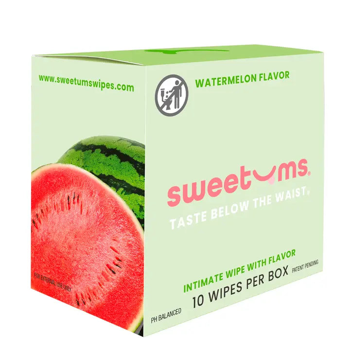 Sweetums-Flavored Wipes For Women