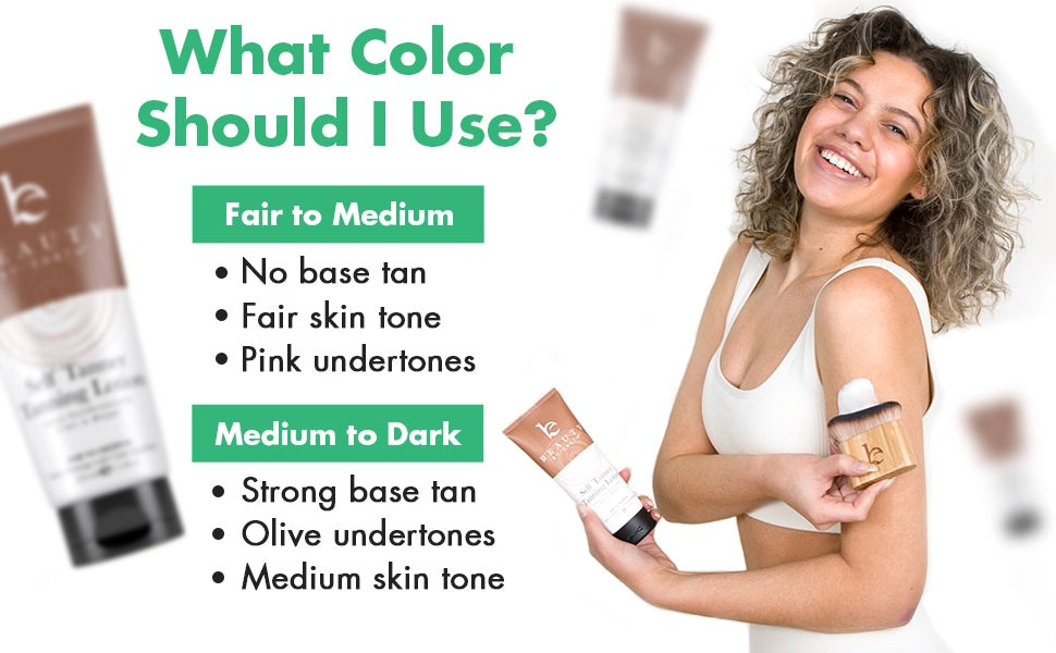 Self Tanner Body Lotion -2 Shades